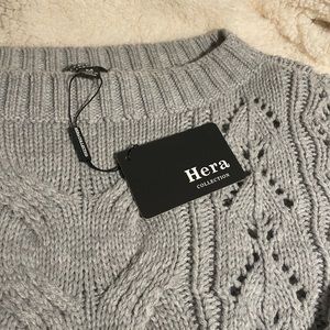 hera cropped sweater